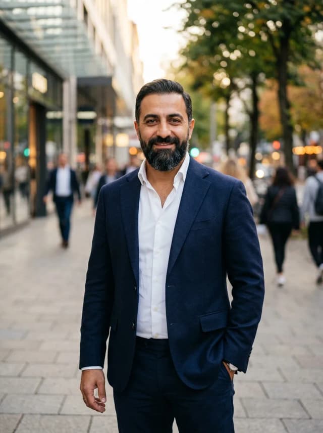 Professional businessman